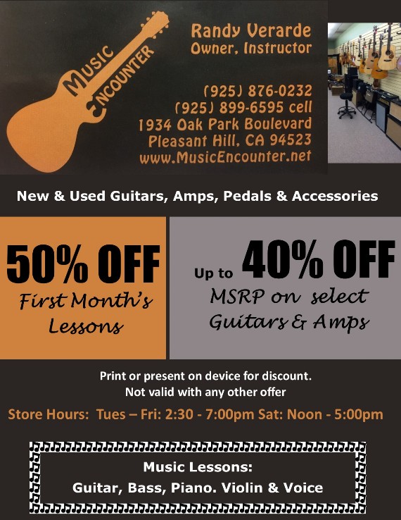 Music Encounter Pleasant Hill Coupon
